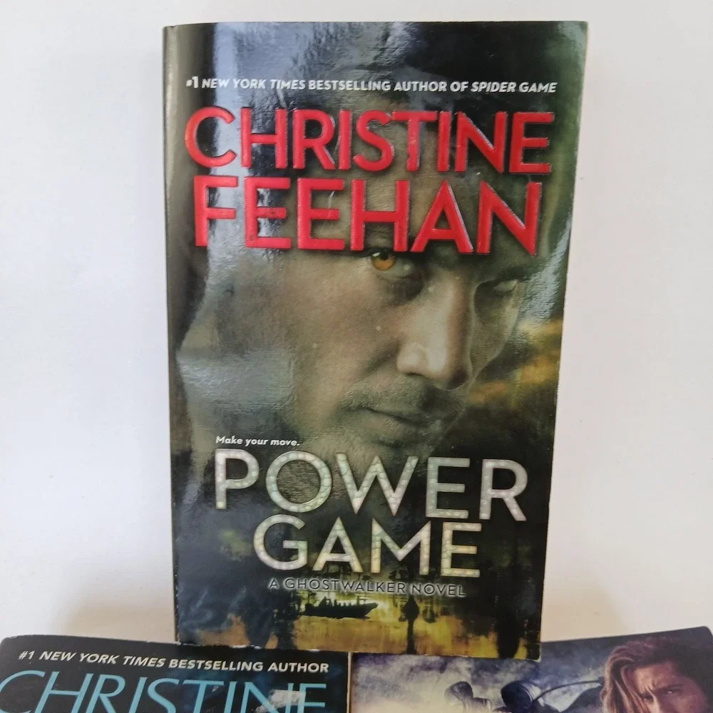 Christine Feehan Paranormal Romance Fiction 3 Paperback‎ Novel Lot